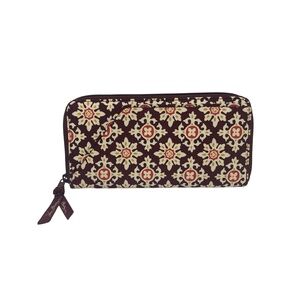 Vera Bradley Family Travel‎ Wallet in Medallion, Retired Pattern